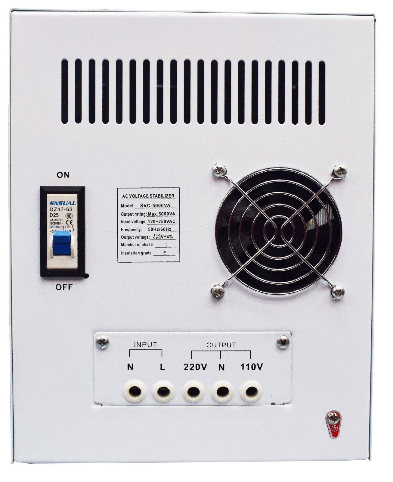 Super World Servo Stabilizer SVC-5kva 5000VA 140V-250V - Image 3