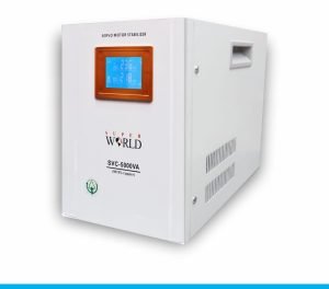 Super World Servo Stabilizer SVC-5kva     5000VA  140V-250V