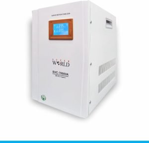 Super World Servo Stabilizer SVC-7kva     7000VA  140V-250V