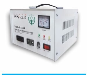 Super World Servo Stabilizer TND-0.5kva     500VA  140V-250V