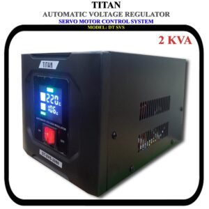 Titan Servo Stabilizer DT SVS-2kva 2000VA  100V-260V