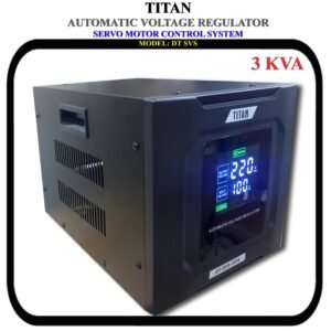 Titan Servo Stabilizer DT SVS-3kva 3000VA  100V-260V