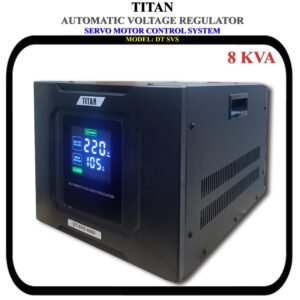 Titan Servo Stabilizer DT SVS-8kva 8000VA  100V-260V